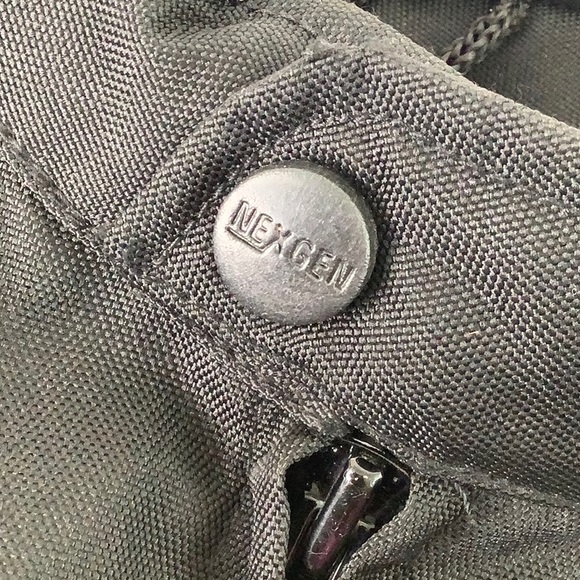 Nexgen Harley Davidson embroidered patches Motorcycle Zip out liner jacket SZ M - Picture 6 of 16